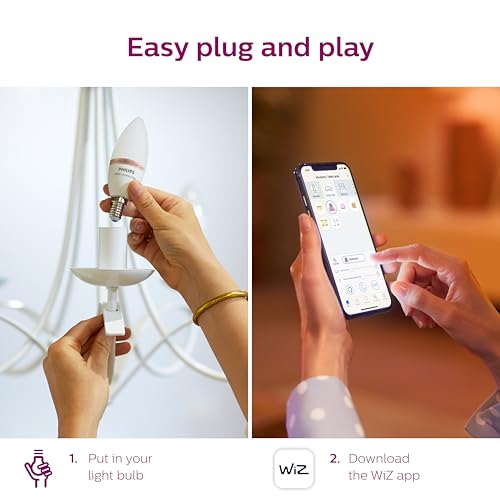 Smart 40W B12 Tunable White Smart Candle (4 Count)