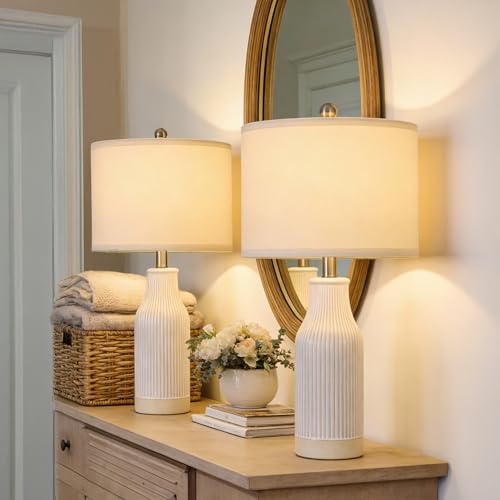 23.5" Bedside Lamps Set of 2 (2 Count)