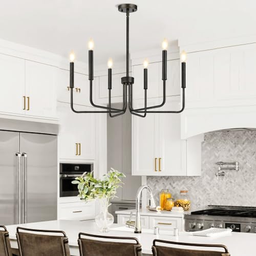 Rustic Black Chandelier