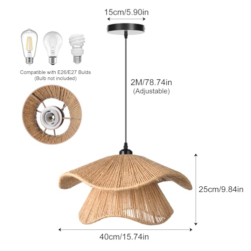 Rustic Pendant Light Fixture