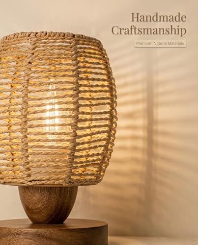 Rattan Table Lamp