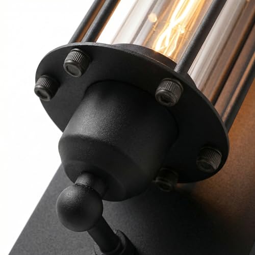 18 Inch Industrial Outdoor Wall Light Sconce (6 Count)