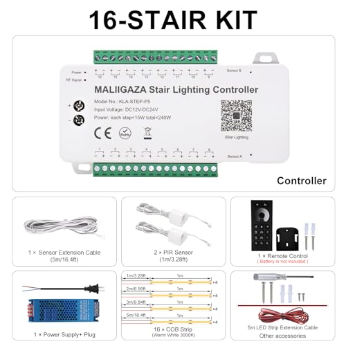 Smart Motion Sensor Stair Lights
