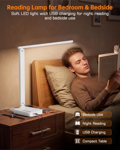 LED Desk Lamp for Dorm Office