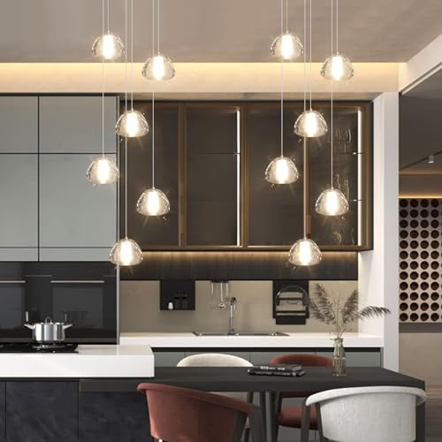 Mini Crystal Chandeliers for Kitchen Island 6
