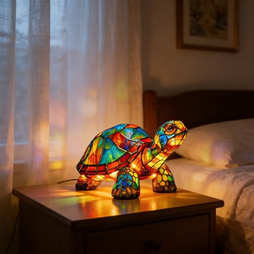Stained Glass Animal Lamp