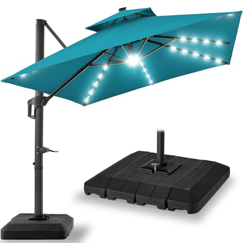 10x10ft Cantilever Patio Umbrella w