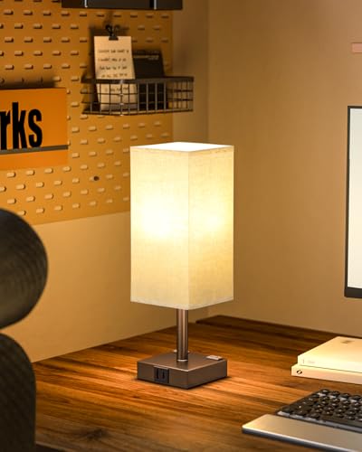 Brown Touch Table Lamp for Bedroom