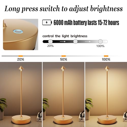 Rechargeable Cordless Table Lamp
