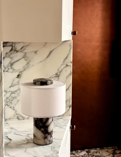 Marble Lamp 10 Inch Natural Stone Modern Luxury Decor Lamp