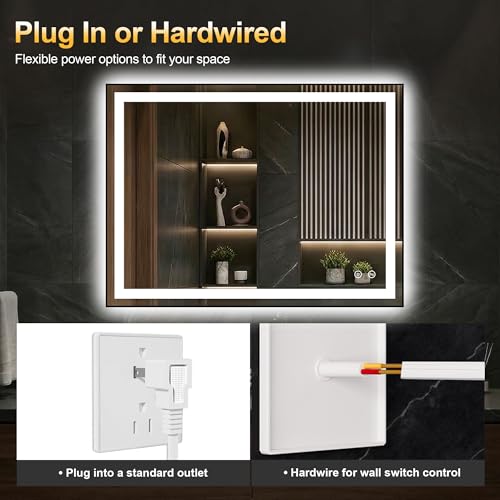 LED Bathroom Mirror with Light