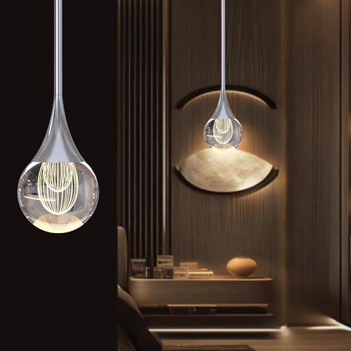 Silver Pendant Lights Kitchen Island