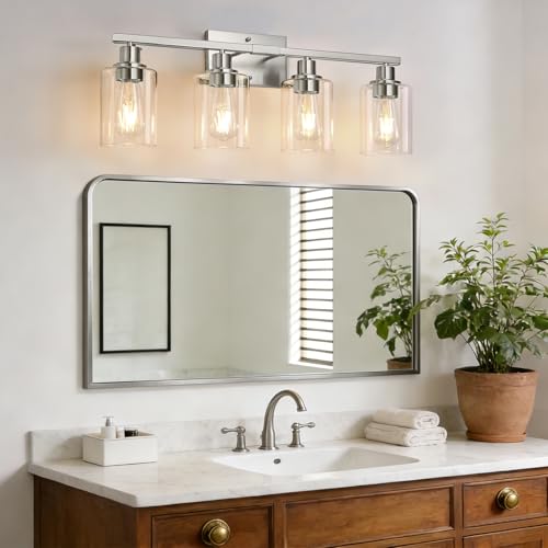 4 Light Bathroom Light Fixtures