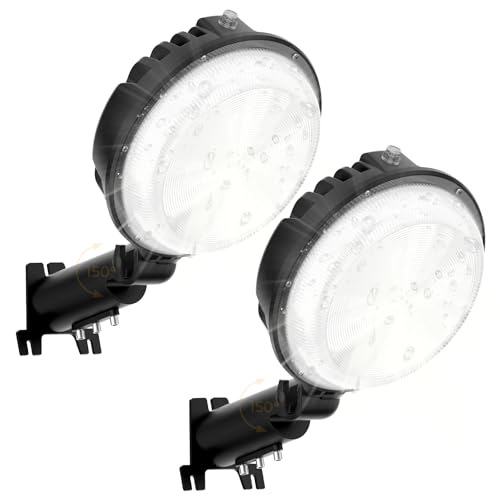 2 Pack 150W LED Barn Light Dusk to Dawn (2 Count)