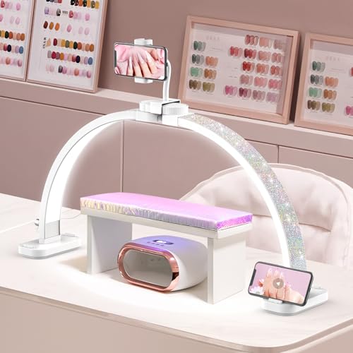 Half Moon Light for Nail Desk