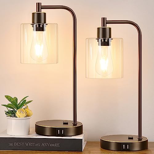 Industrial Touch Table Lamps Set of 2 (2 Count)