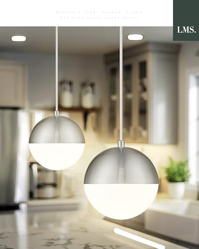 6 inch Brushed Nickel Pendant Light