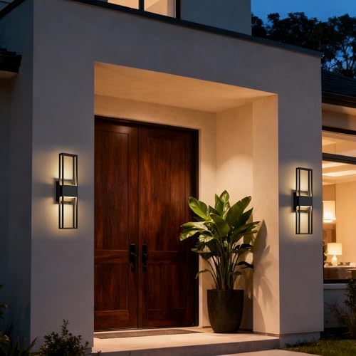 20 Inch Modern Outdoor Wall Lights