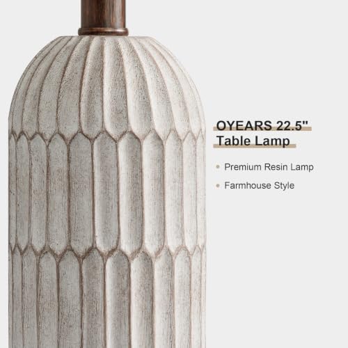 22" Bedside Table Lamps Set of 2