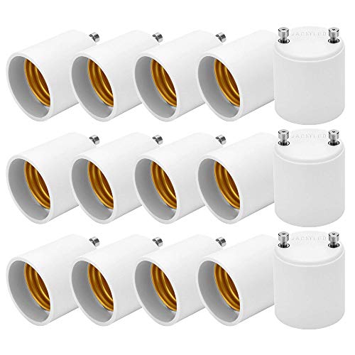 GU24 to E26 E27 Adapter 15 (15 Count)