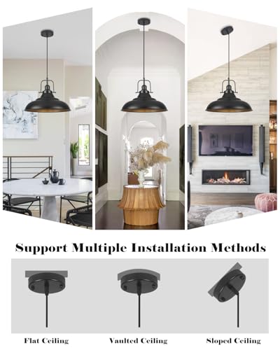 Black Pendant Light