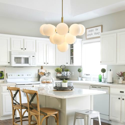 23.6in Mid Century Modern Chandelier 13