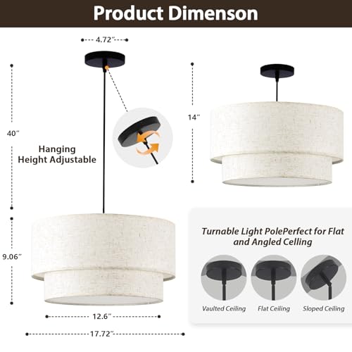 Drum Pendant Light