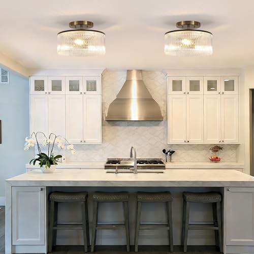 3 Light Glass Semi