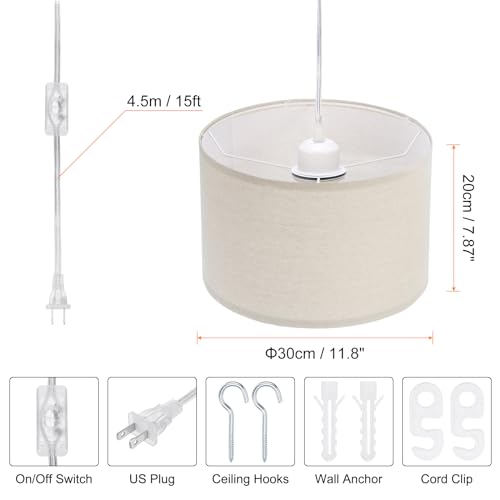 Plug in Pendant Light