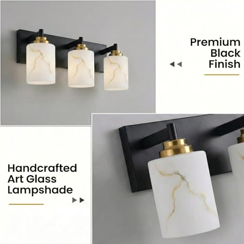 3 Light Bathroom Light Fixture