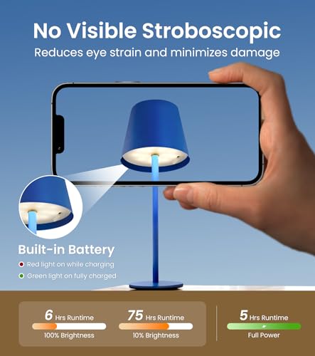3 Pack Cordless Table Lamp (3 Count)