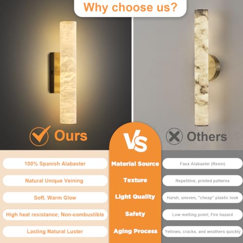 Alabaster Wall Sconces