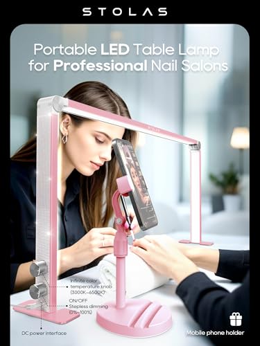 Upgraded Nail Tech Lamp for Desk