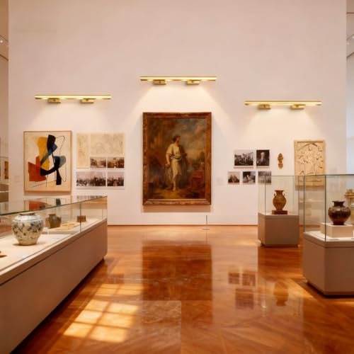 30 inch Picture Lights for Wall Hardwired Brass Picture Light