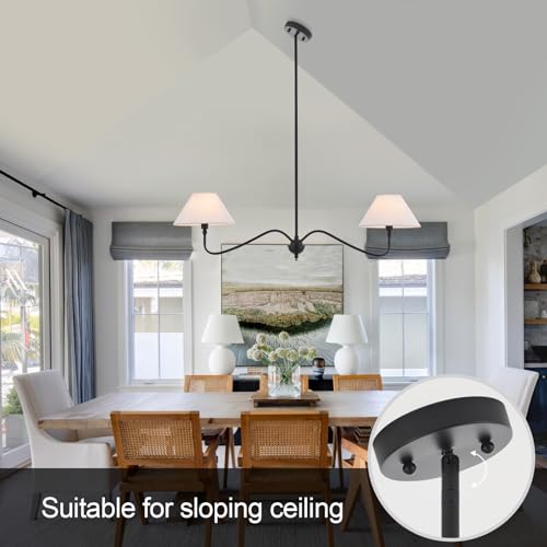 Modern Linear Chandelier for Kitchen Island