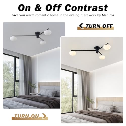 Sputnik Ceiling Light Fixture