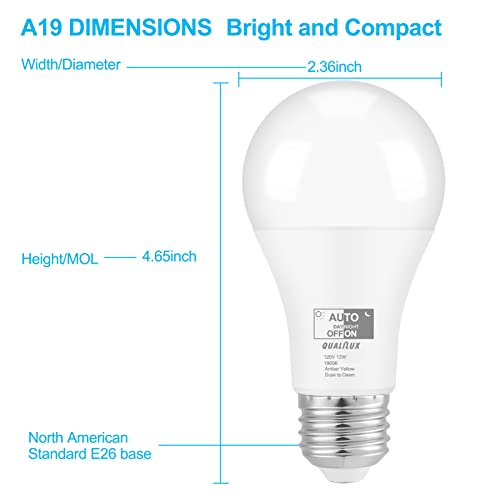 Dusk to Dawn Light Bulbs (4 Count)