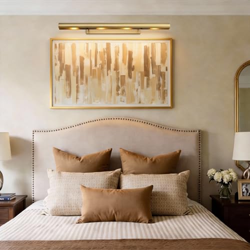 24 inch Hardwired Picture Light Brass Picture for Wall