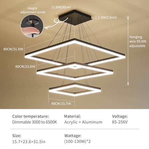 Modern LED Chandelier