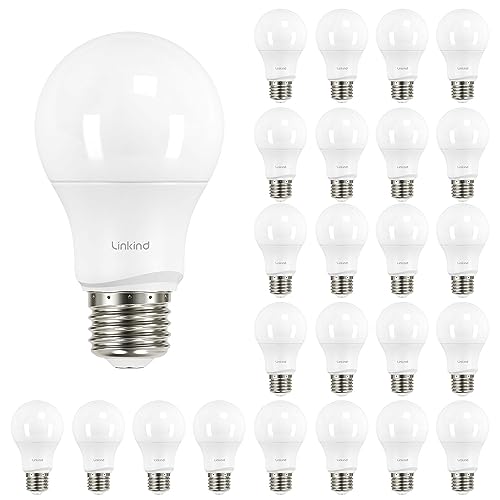 A19 LED Light Bulbs Dimmable (24 Count)