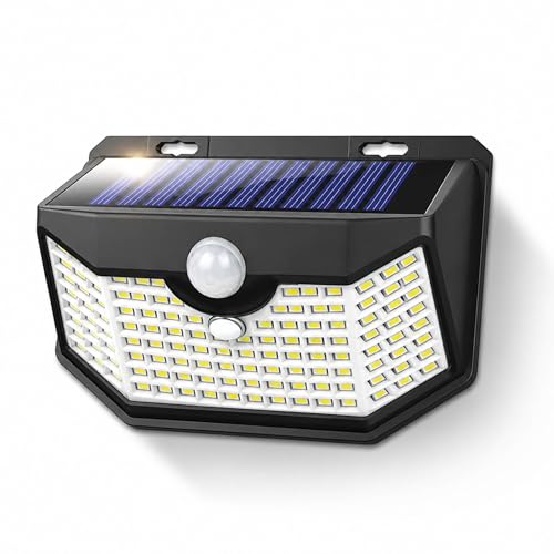 120 LED Solar Lights Outdoor with Motion Sensor