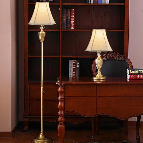 GO&S0 Beige Oatmeal Lamp Shade for Table Lamps