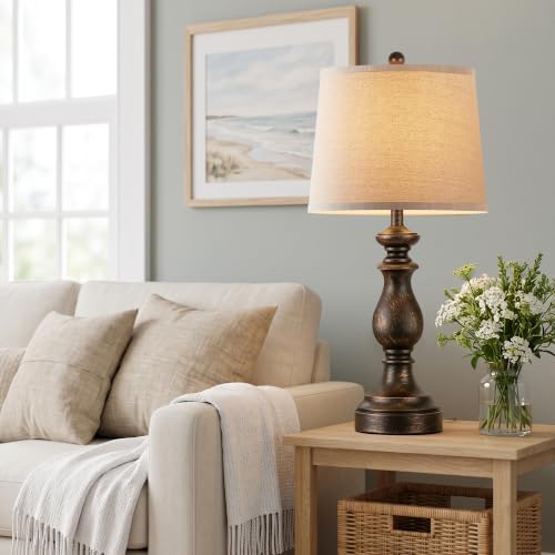 Traditional Table Lamp Set of 2 (2 Count)