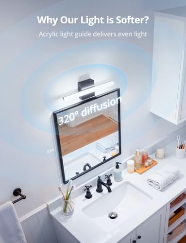 Bathroom Light Fixture Over Mirror (2 Count)