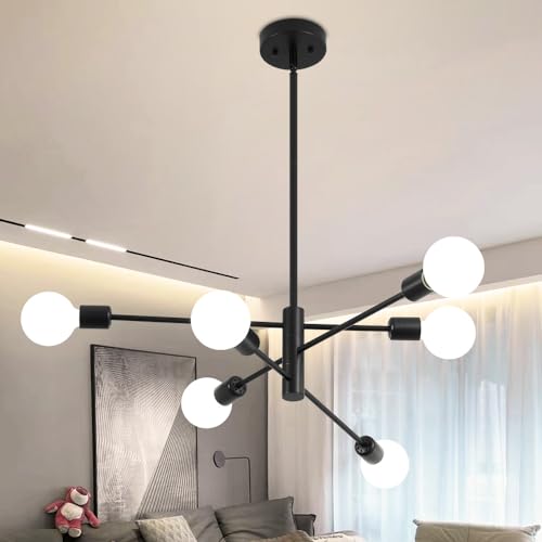 Chandeliers for Dining Room Black 6