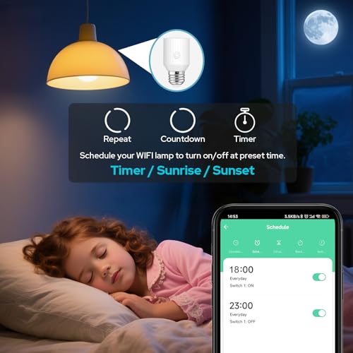 Smart Wi Fi Light Bulb Socket Adapter