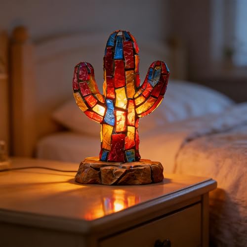 Stained Glass Animal Lamp