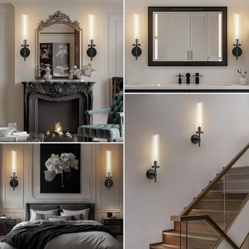 Black Wall Sconce