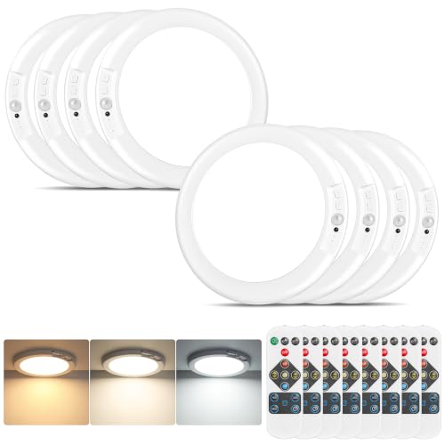 Rechargeable Motion Sensor Ceiling Light (8 Count)