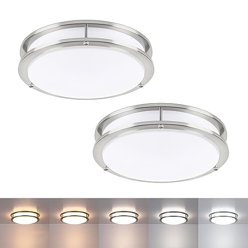 2Pack 13 Inch Oval LED Ceiling Lights